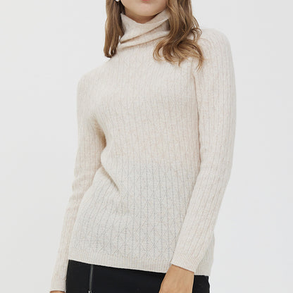 Women's Thickened Wool Sweater - Autumn & Winter Warmth