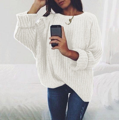 Round neck sweater