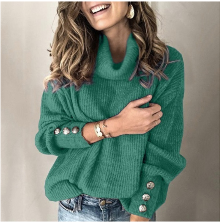 Solid color sweater