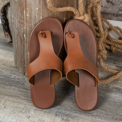 Summer Plus Size Flip-Flops for Women Outdoor Slippers