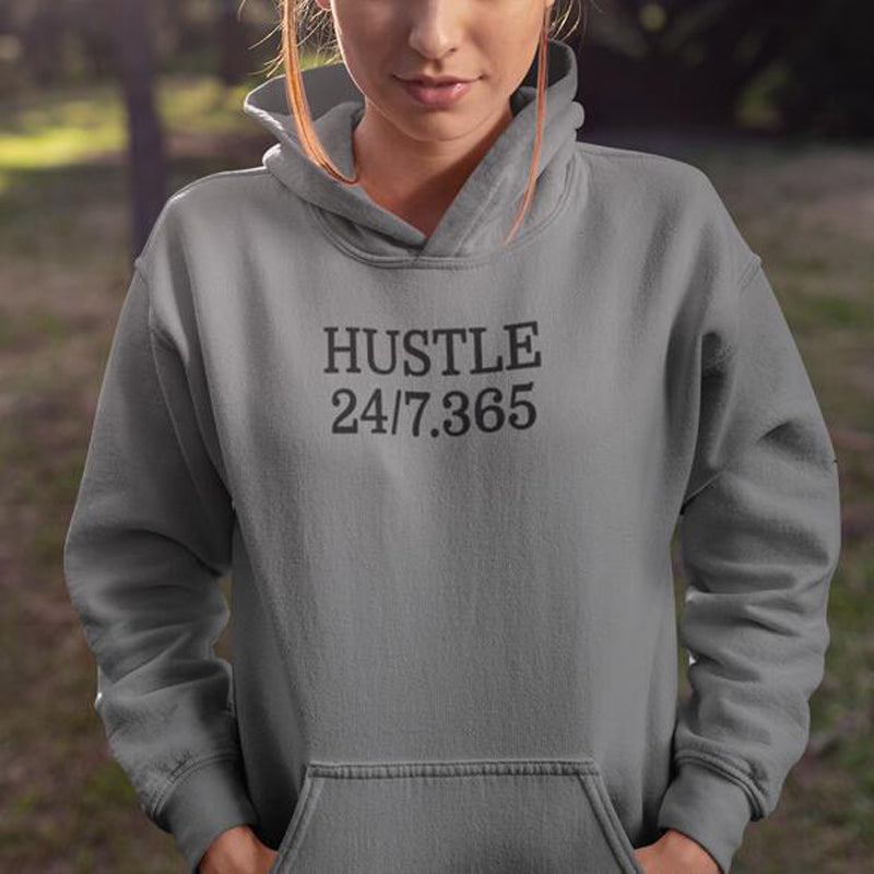 Women's Creative Printed Minimalist Hoodie