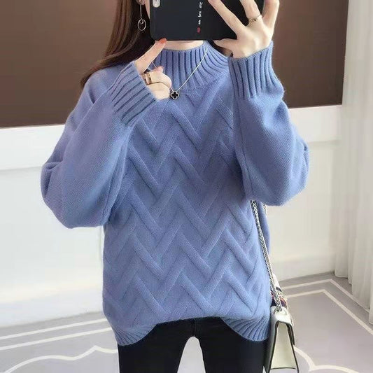 Women's Idle Style Fashion Knit Top