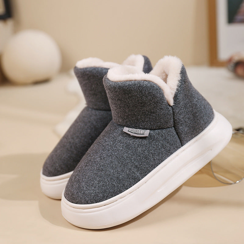 Thick Casual Winter Cotton Slippers