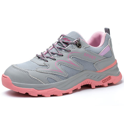 Women's Lightweight Breathable Work Shoes with Anti-Smashing and Anti-Penetration