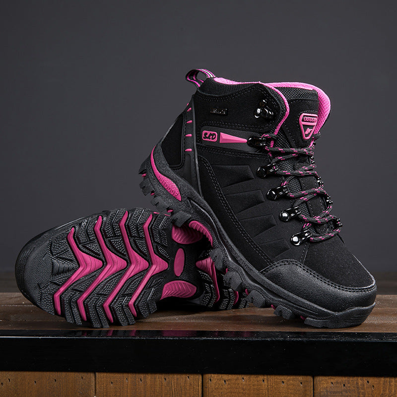 Plus Size Outdoor High-top Wear-resistant Mountaineering Shoes for Women