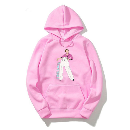 Streetwear Hoodie Sweatshirt Hoodie Pink Clothing Men's Clothes Ladies Harajuku Shirt