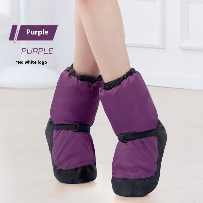 Women's Winter Warm Ballet Practice Shoes