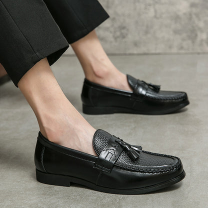 Men's New Casual Slip-On Leather Shoes