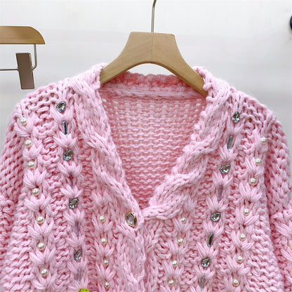 Sweet Casual Style Loose Sweater Coat - Autumn & Winter