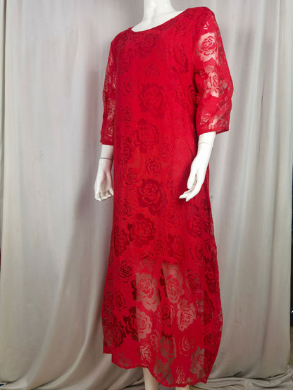 Long Dress Lace Casual For Women