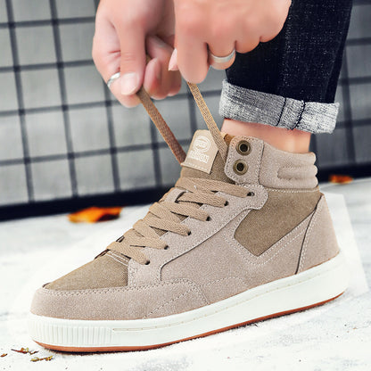 Men's High-Top Sports Shoes for Autumn and Winter