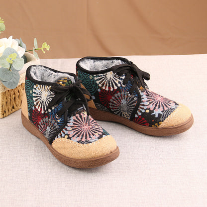 Women's Non-Slip Winter Cloth Shoes