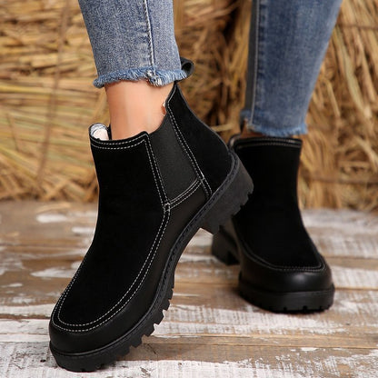 Women's Platform Ankle Boots Short Martin Boots