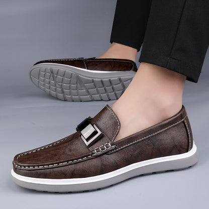 Spring Low-Top Slip-On Flat Casual Shoes