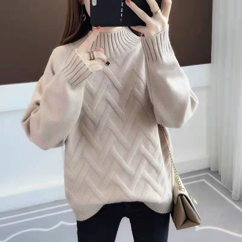 Women's Idle Style Fashion Knit Top