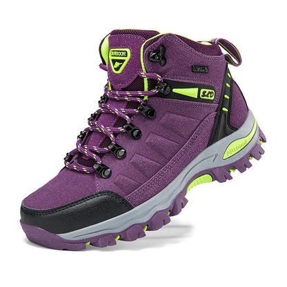 Plus Size Outdoor High-top Wear-resistant Mountaineering Shoes for Women