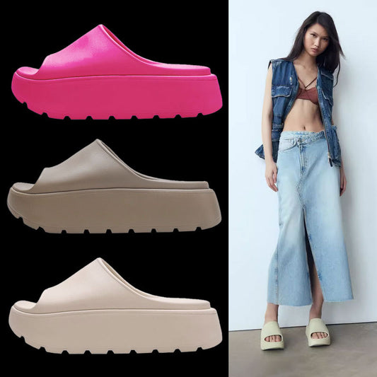 Summer Style: Trendy Thick-Sole Sandals for Women