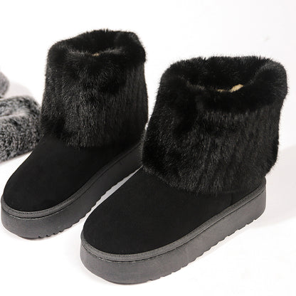 Fashion Casual All-Matching Women's Snow Boots