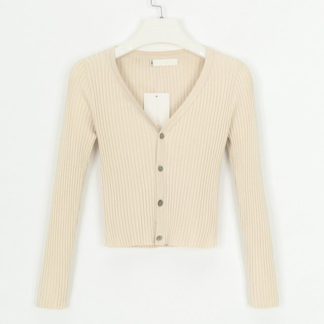 Women's Slim Fit Sweater Cardigan - Stylish and Comfy