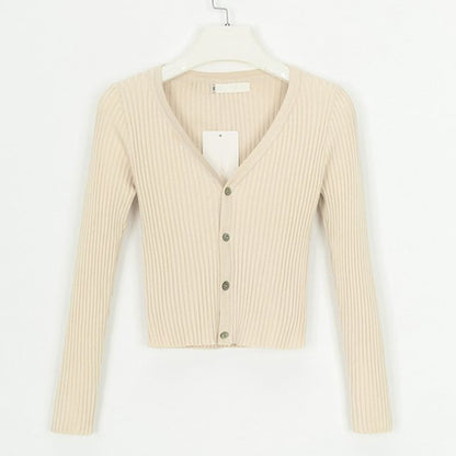 Women's Slim Fit Sweater Cardigan - Stylish and Comfy