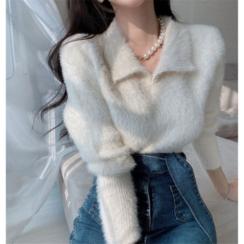 Chic Western Style All-Match Women's Sweater – Fashionable Temperament