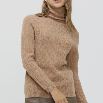 Women's Thickened Wool Sweater - Autumn & Winter Warmth