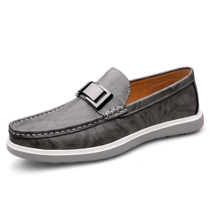 Spring Low-Top Slip-On Flat Casual Shoes