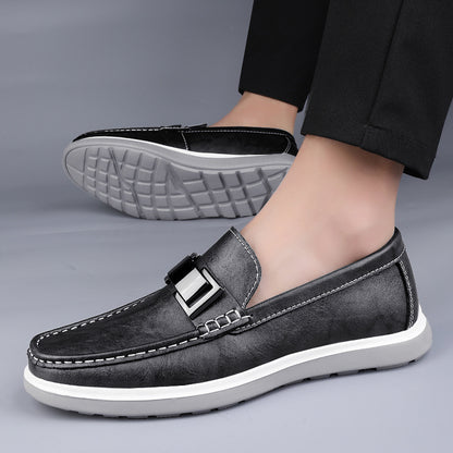 Spring Low-Top Slip-On Flat Casual Shoes