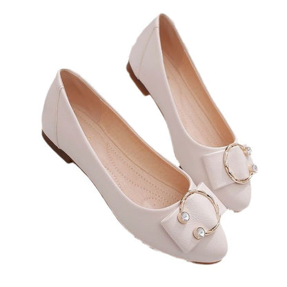 Mary Jane Soft Bottom Low-Cut Flat Shoes