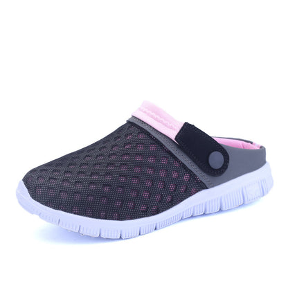 Men's Plus Size Casual Mesh Hole Slippers