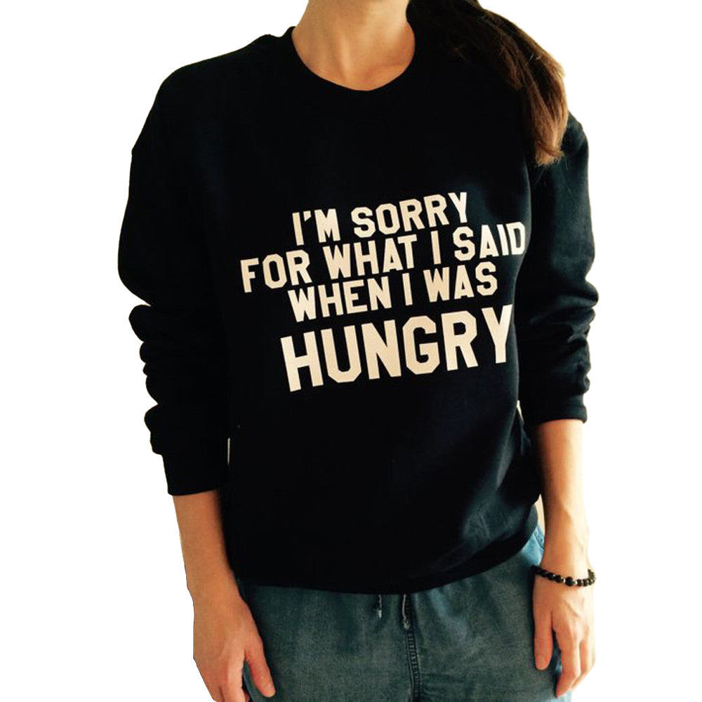 Women's DIRTY HIPPIE Letter Sweatshirt