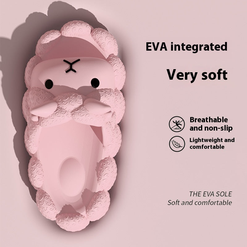 Cute Non-Slip EVA Slippers for Home Bathroom