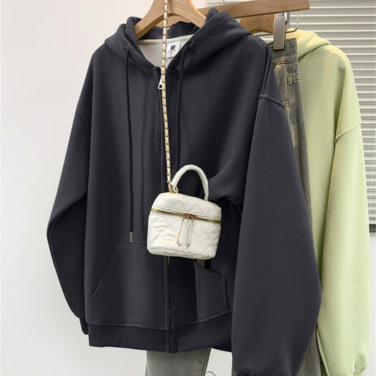 Women's Cotton Hooded Sweater - Spring & Autumn Style