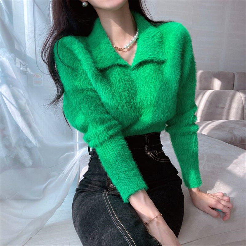 Chic Western Style All-Match Women's Sweater – Fashionable Temperament