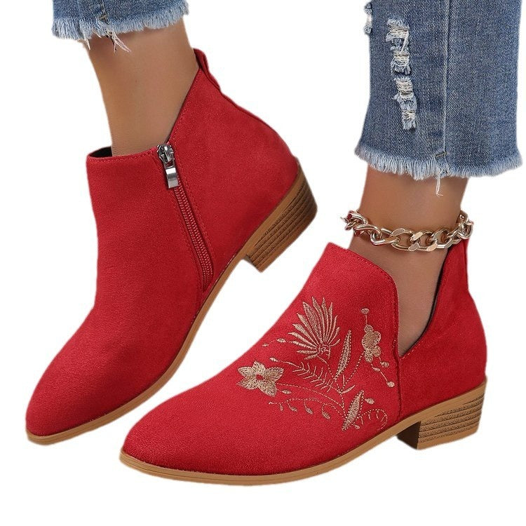 Women’s High-Heel Pointed Ankle Boots