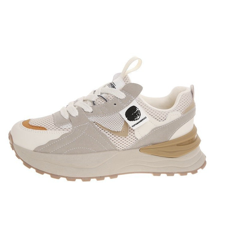 Retro Easy-Matching Platform Mesh Casual Sneakers for Women