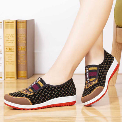 Women's Casual Cloth Shoes with Soft Bottom and Non-Slip Design