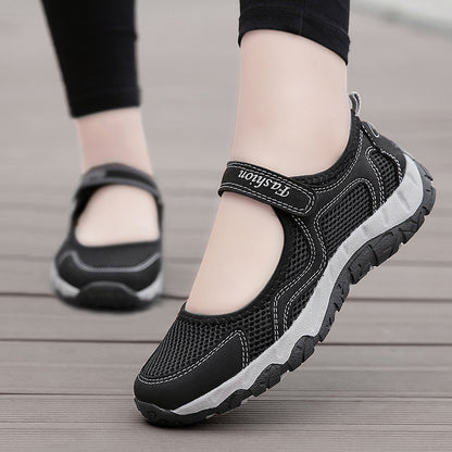 Summer Walking Shoes for Women, Breathable, Soft Bottom, Non-slip