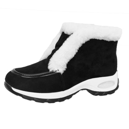 Women's Plus Velvet Snow Boots with Air Cushion Sole