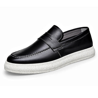 Men's Trendy All-Match Casual Leather Shoes for Spring