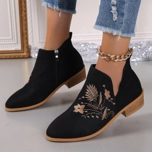 Women’s High-Heel Pointed Ankle Boots