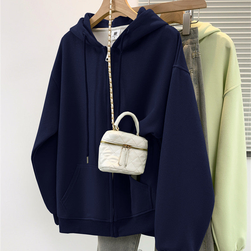 Women's Cotton Hooded Sweater - Spring & Autumn Style