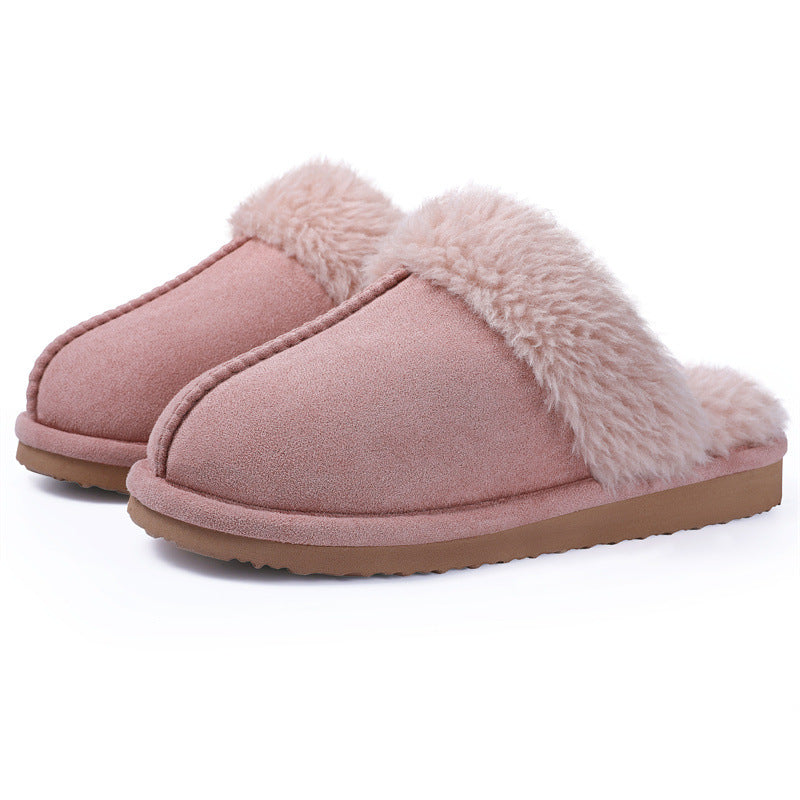 Warm Home Indoor Platform Non-slip Plush Slippers