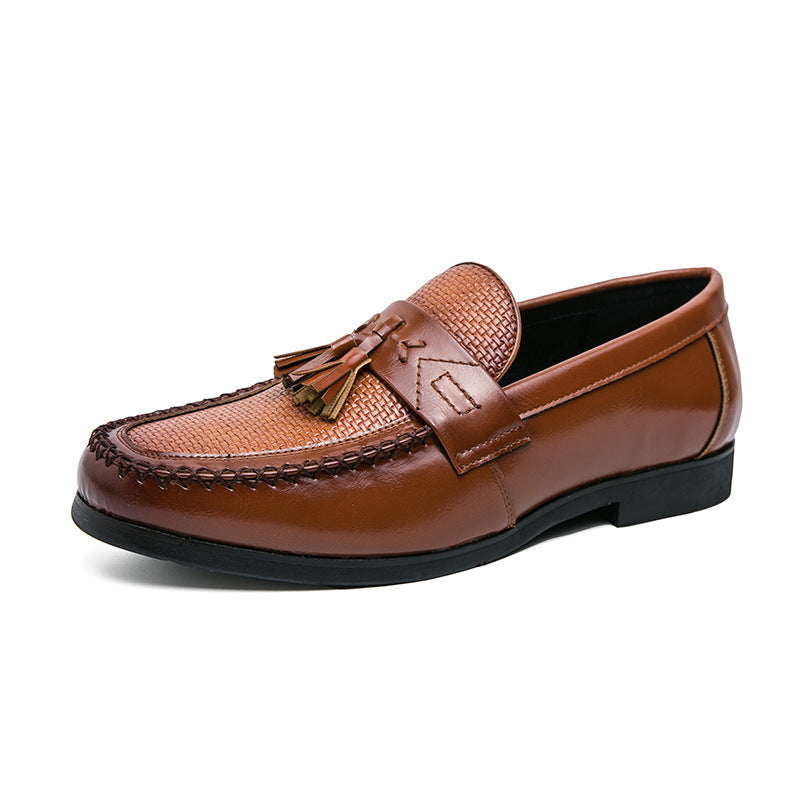 Men's New Casual Slip-On Leather Shoes