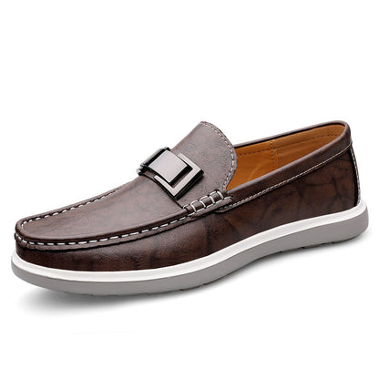 Spring Low-Top Slip-On Flat Casual Shoes