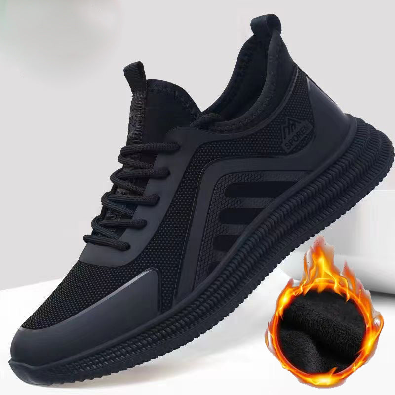 Plus Velvet Men's Shoes Breathable Casual Versatile Sneaker