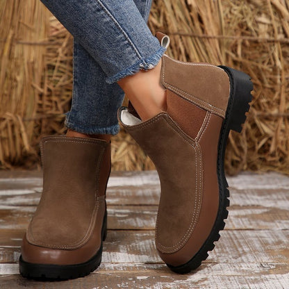 Women's Platform Ankle Boots Short Martin Boots