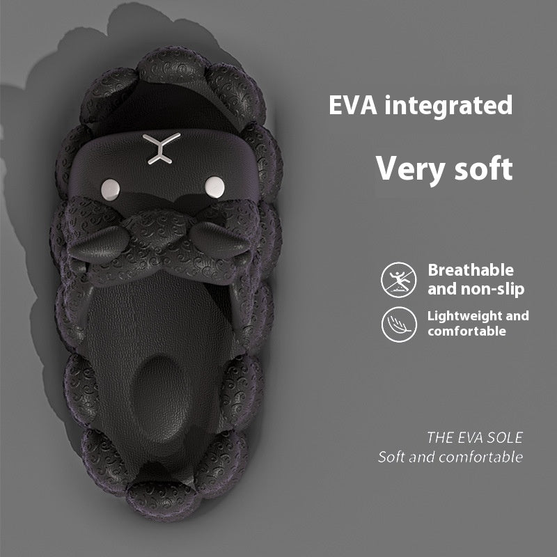 Cute Non-Slip EVA Slippers for Home Bathroom