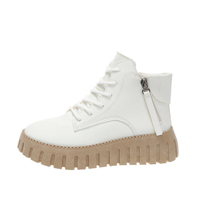 Women's High-Top Platform Casual Sneakers