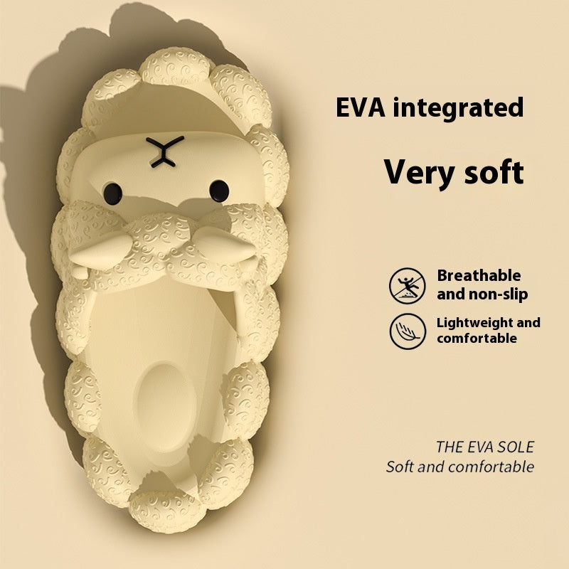 Cute Non-Slip EVA Slippers for Home Bathroom